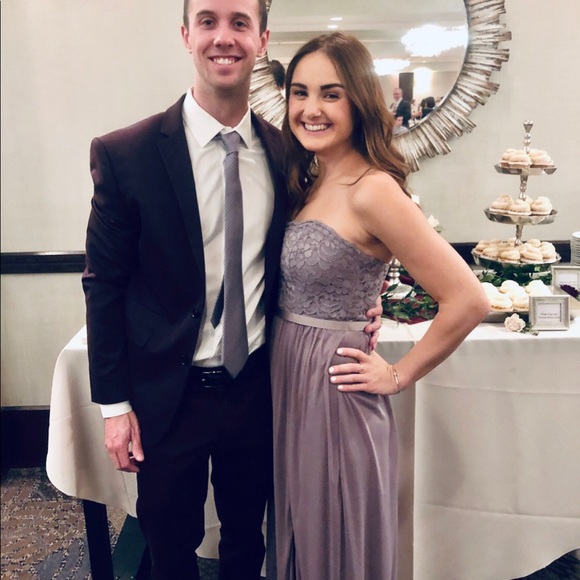 David’s bridal strapless dress - Picture 5 of 5